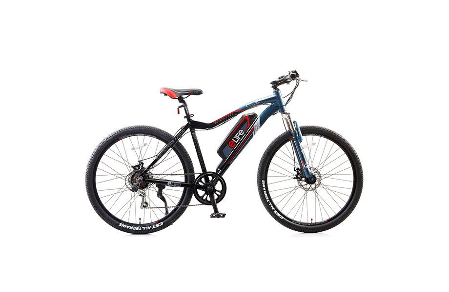 Peak Electric Mountain Bike Black