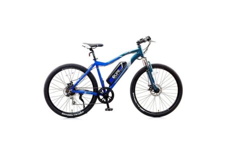 Peak Electric Mountain Bike Blue