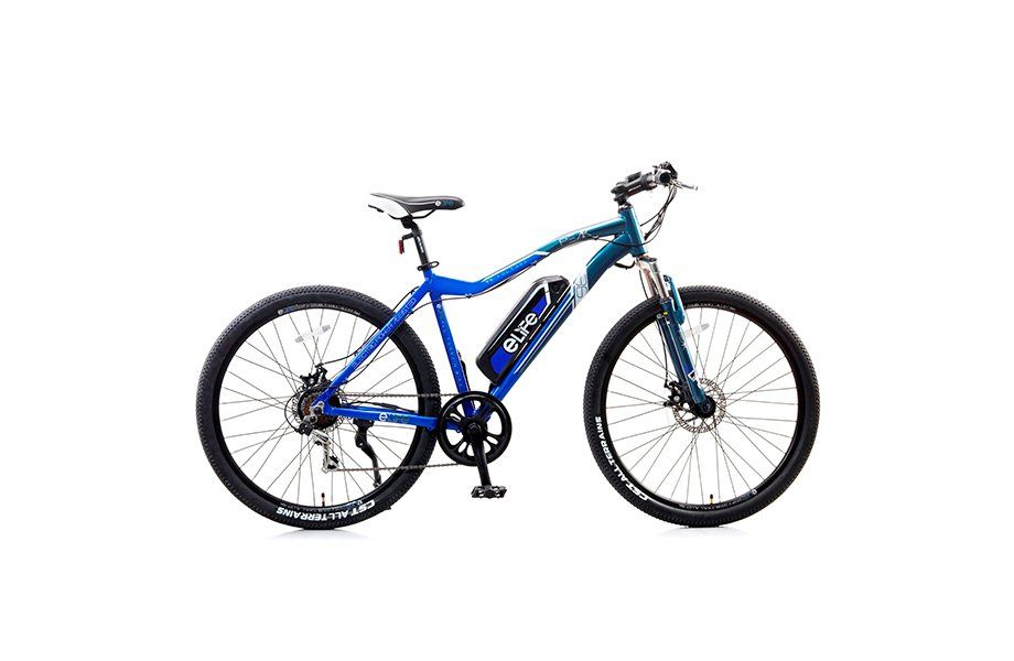 Peak Electric Mountain Bike Blue
