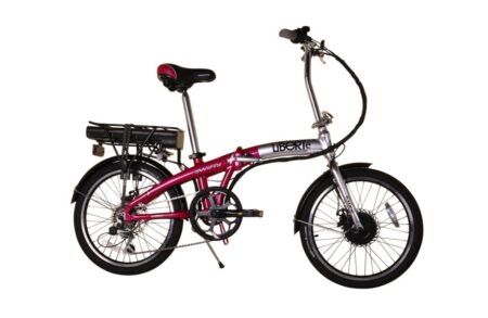 Swifty Liberte Folding Electric Bike Pink